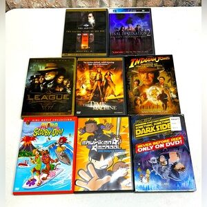 Random Movie Lot of 8 DVDs Good Condition Fast Shipping See Our Pics!